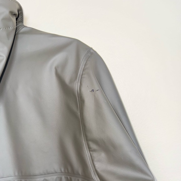 Women's Helly Hansen Women’s Kirkwall ll Dark Grey Green Hooded Raincoat Size L - Picture 11 of 12